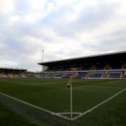 Field Mill hosted the League Two game between Mansfield Town and Stevenage. Picture: SIMON MARPER/PA