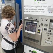The proposed closure of ticket offices would force more railway passengers to use ticket machines.
