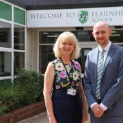 Liz Ellis is retiring from her role as headteacher of Fearnhill School - she will be replaced by Tim Spencer.