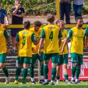 Hitchin Town beat Royston Town in the Herts Charity Cup. Picture: PETER ELSE