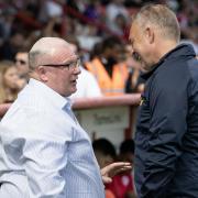 Steve Evans says he was rightfully booked against Northampton. Picture: TGS PHOTO