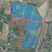 The proposed site for the solar farm covers 88 hectares.