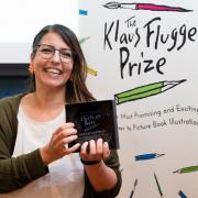 Hitchin artist Mariajo Ilustrajo with the Klaus Flugge Prize for 2023.