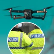 Drones will fly above main roads to reduce fatal or serious crashes.