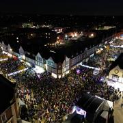Letchworth Christmas lights switch on 2023