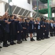 Woolenwick Infant and Nursery School choir.