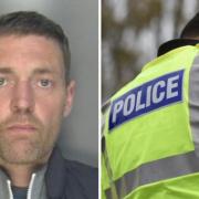 Steven Axton, from Stevenage, has been jailed for assault and thefts.