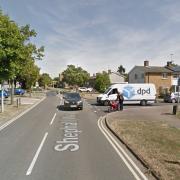A man was reportedly assaulted and robbed near the junction of Shephall Way and Bandley Rise.