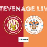 Stevenage were at home to Blackpool in League One.
