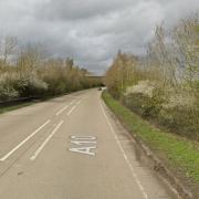 The crash took place on the A10 Buntingford bypass last Saturday.