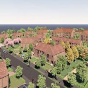 How some of the 157 new homes at Campfield Way, Letchworth could look