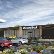 A new Welcome Break petrol station, with a drive thru, could be opening on the A1(M) near Baldock.