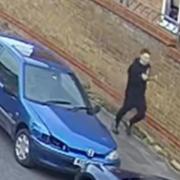 Police have released a CCTV image following an assault in Baldock