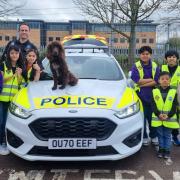 Children from the Filipino and Thai communities in Stevenage experienced a morning at Stevenage Police Station.