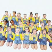 Molly Vickers School of Dance students dressed as Minions
