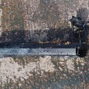 The lithium battery that caught fire is believed to be from an e-bike.