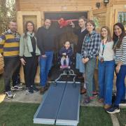 Barber brothers fund new access ramp for nursery school