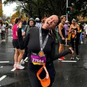 Millie Lucas from Stevenage is set to take on the London Marathon
