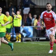 Jack Wilshere took part in the match.