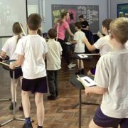 Music Week inspires pupils at Studlands Rise School