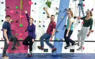 Hitchin climbing club aims to 'climb Everest' for new extension.