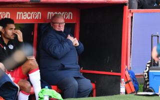 Steve Evans hopes Crawley Town can sort themselves out.