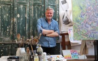 James Willis is an award-winning artist and a founding director of Hitchin Creative, which is co-organising the Art Trail.
