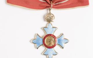 An Order of The British Empire Medal.