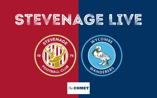 Stevenage took on Wycombe Wanderers in League One.